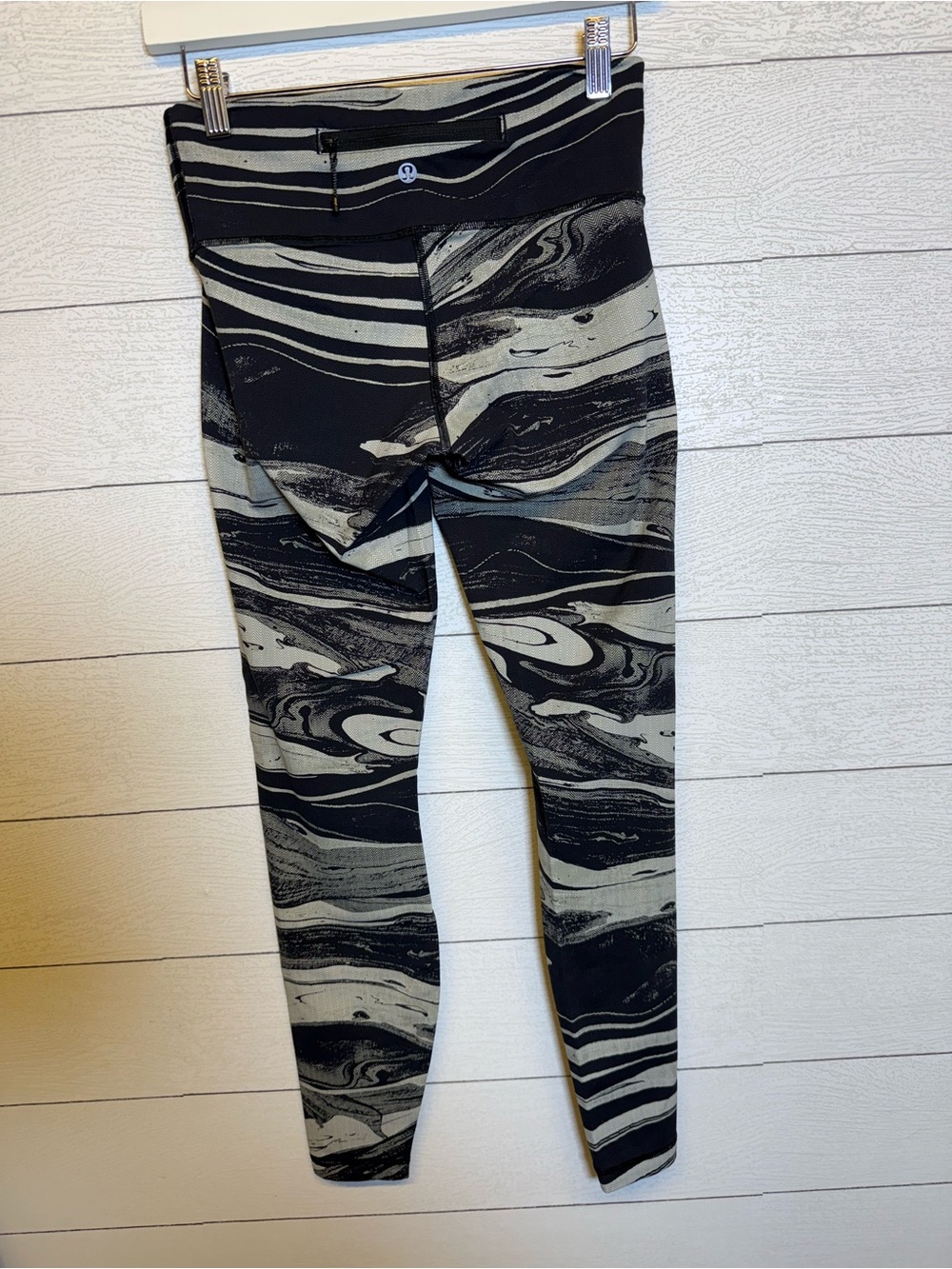 Lululemon Speed Wunder Tight Nulux Marble Leggings Size 6 - Picture 3 of 10